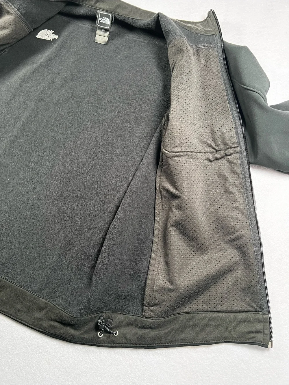 The North Face Apex Bionic Softshell Jacket Mens M Black Fleece Outdoor Hiking